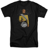 Star Trek Worf 30 Men's 18/1 Tall Cotton Short-Sleeve T-Shirt